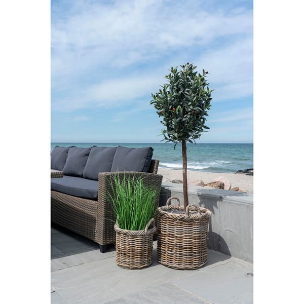 Oliventræ kunstig plante H150 cm grønn.