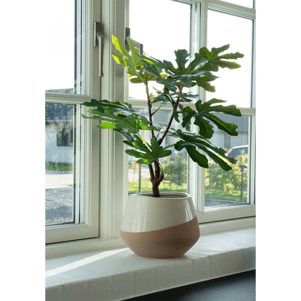 Figentræ kunstig plante H60 cm grønn.