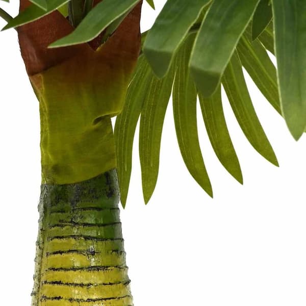 vidaXL kunstig palmeplante 9 blade 65 cm grøn