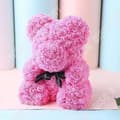 Miniatyrbild 2 av 4: TD® Bear in Rose Blomma Alla hjärtans dag Rose till jubileumspresent Alla hjärtans dag present Bröllopsdekoration Rosa färg