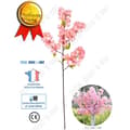 Miniatyrbild 1 av 4: TD® Konstgjord körsbärsrosa trädkruka Bröllopsblomma Torr plastgren utomhus heminredning Födelsedag japansk växt
