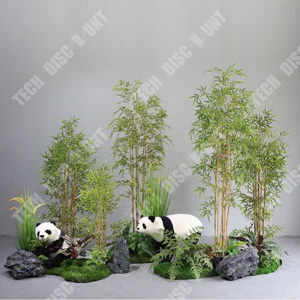 TD® Simulation Bambu Växt Kruka 75X75X150cm Konstgjord Bambu Falsk Bambu Falsk Grönska Krukväxt Inredning Props