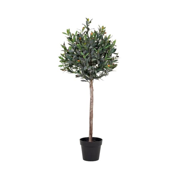 Plante, Kunstig Oliventræ, 120 cm, Grøn