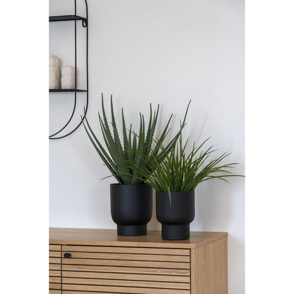 Kunstig plante, græs, 51x51x45 cm, grøn