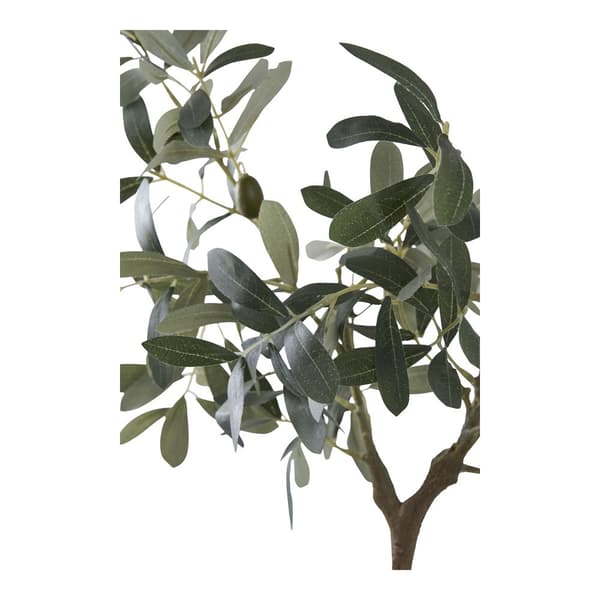 Kunstig plante, Oliventræ, 36,5x22,5x61 cm, Grøn