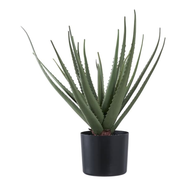 Kunstig plante, Aloe Vera, 30,5x51 cm, Grøn