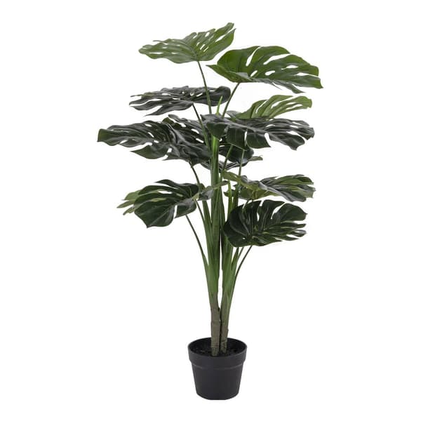 Växt, Konstgjord Monstera, 90 cm, Grön