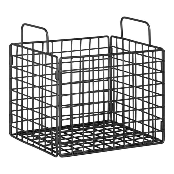 Korg, Mora Wire, 25x20x25 cm, Svart