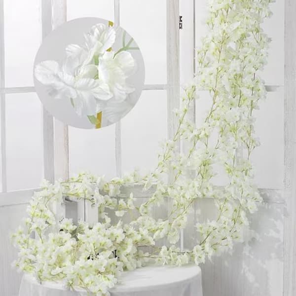 Konstgjorda Körsbärsblommor 1/3/12 St 180 cm Flera färger att välja mellan