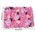 Miniatyrbild 2 av 2: Konstgjorda Blomväggspaneler, Realistisk Rosa Design, Mångsidig Dekoration,Lavendel