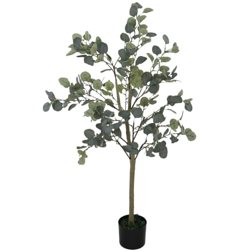 Kunstig Eucalyptus Træ, Realistiske Silke Blade, Fleksible Grene, Stabilt Design