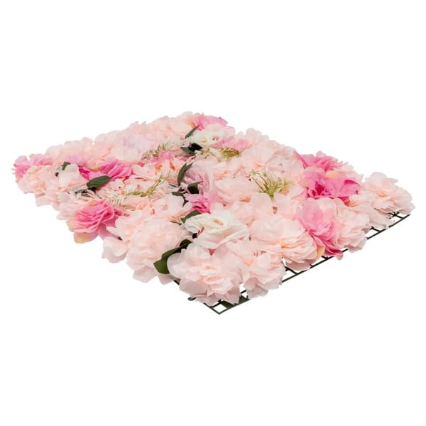 Livagtige Blomster Vægpaneler, Sæt af 6, Nem Installation, Miljøvenlige, Vedligeholdelsesfrie