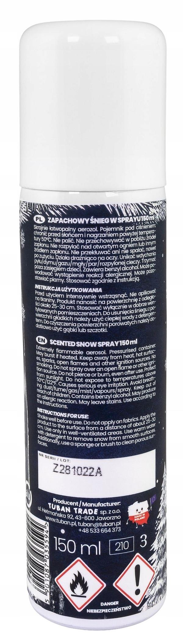 Tuban duftende snespray 150 ml
