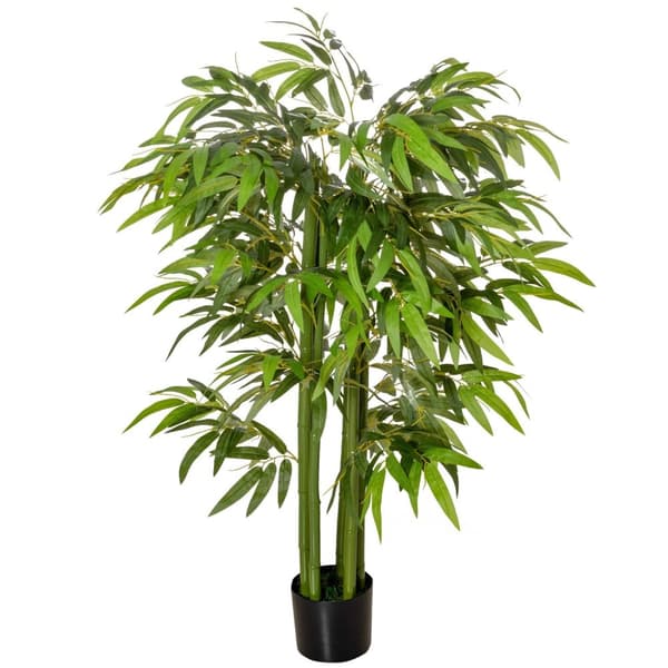 Rootz Artificial Bamboo Plant - Fake Plant - Silk Plant - Realistic Look - Låg underhåll - 140 cm hög - Grönt