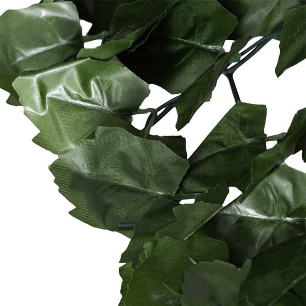 Rootzin keinotekoinen muratti hedge Privacy Screen - puutarhakoriste - UV -kestävät viheralueet - suurin yksityisyys - 3L x 1,5H M