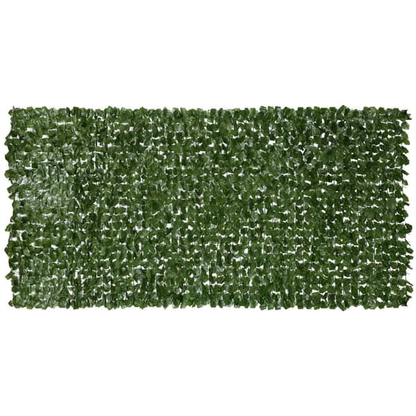 Rootzin keinotekoinen muratti hedge Privacy Screen - puutarhakoriste - UV -kestävät viheralueet - suurin yksityisyys - 3L x 1,5H M