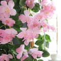 Miniatyrbillede 3 af 4: 90cm kunstig kirsebærblomst vin, UV-bestandig hængende kunstig lavet, vægdekoration til bryllup og hjem