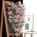 Miniatyrbillede 4 af 4: 90cm kunstig kirsebærblomst vin, UV-bestandig hængende kunstig lavet, vægdekoration til bryllup og hjem