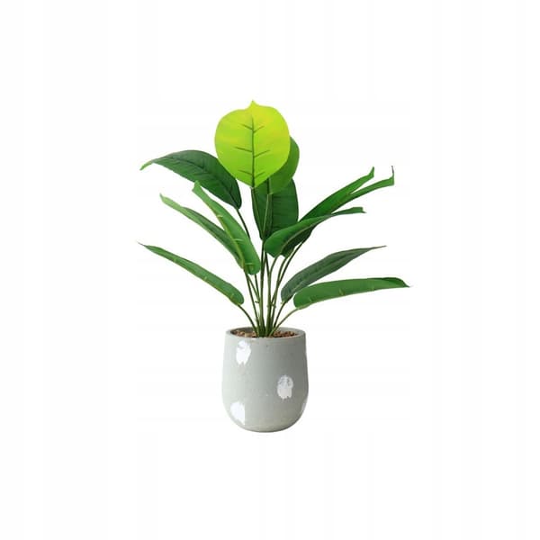 KONSTGJORD KRUKVÄXTA REALISTISK 45 cm Spathiphyllum för HEMMAKONTOR