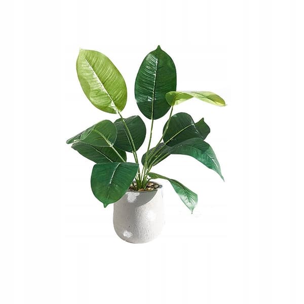 KONSTGJORD KRUKVÄXTA REALISTISK 45 cm Spathiphyllum för HEMMAKONTOR