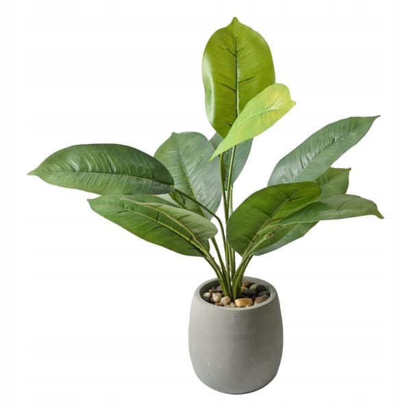 KONSTGJORD KRUKVÄXTA REALISTISK 45 cm Spathiphyllum för HEMMAKONTOR