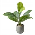 Miniatyrbild 5 av 7: KONSTGJORD KRUKVÄXTA REALISTISK 45 cm Spathiphyllum för HEMMAKONTOR
