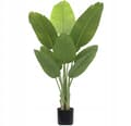 Miniatyrbild 1 av 4: KONSTGJORD PALMVÄXTA Strelitzia PARADISFÅGEL I KRUKAN REALISTISK 120cm
