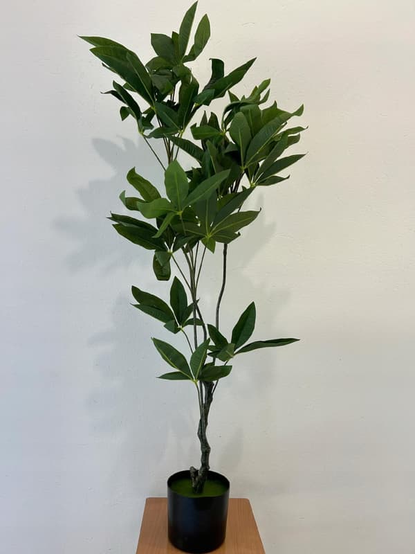 KONSTGJORD PACHIRA LYCKETRÄD I EN KRUK REALISTISK 120 cm XL