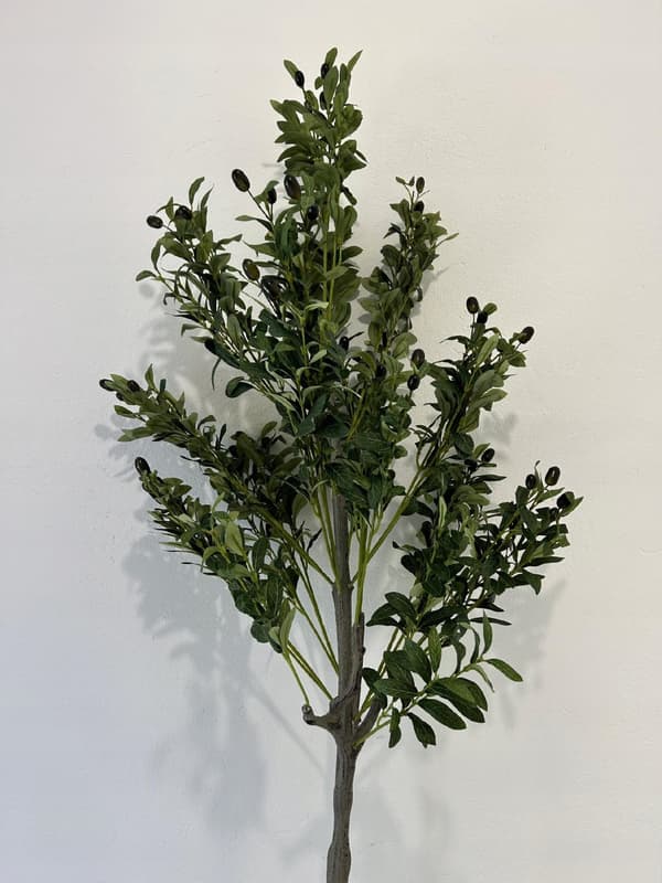 KUNSTIG PLANTE OLIVENTRÆ XXL I POTTE REALISTISK 180CM DEKORATION