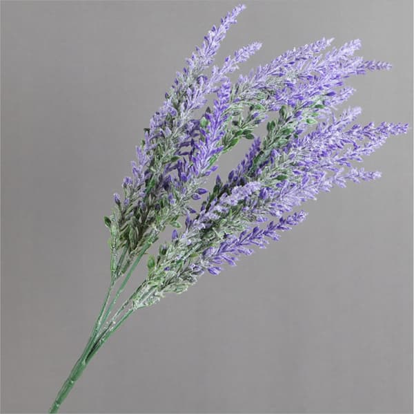 KUNSTIG LAVENDELPLANTE 1 stk. DEKORATION op til 36 cm SMUK GRIN