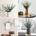 Miniatyrbillede 4 af 6: KUNSTIG EUKALYPTUS Plante 10 stk. PYNT op til 38 cm GRENSÆT
