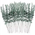 Miniatyrbillede 1 af 6: KUNSTIG EUKALYPTUS Plante 10 stk. PYNT op til 38 cm GRENSÆT