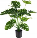 Miniatyrbild 1 av 5: KONSTGJORD VÄXTA MONSTERA DELICIOSA 50-75 cm STOR Dekoration REALISTISK XL