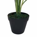 Miniatyrbild 3 av 3: Konstgjord blomväxt - torkad blomma Leaf - LEAF-7067 - Design UK Konstgjord växt i svart plast 60 cm