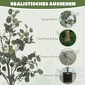 Miniatyrbillede 4 af 9: Kunstig Eucalyptus Træ, 150 cm, Grøn