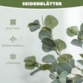 Miniatyrbillede 5 af 9: Kunstig Eucalyptus Træ, 150 cm, Grøn