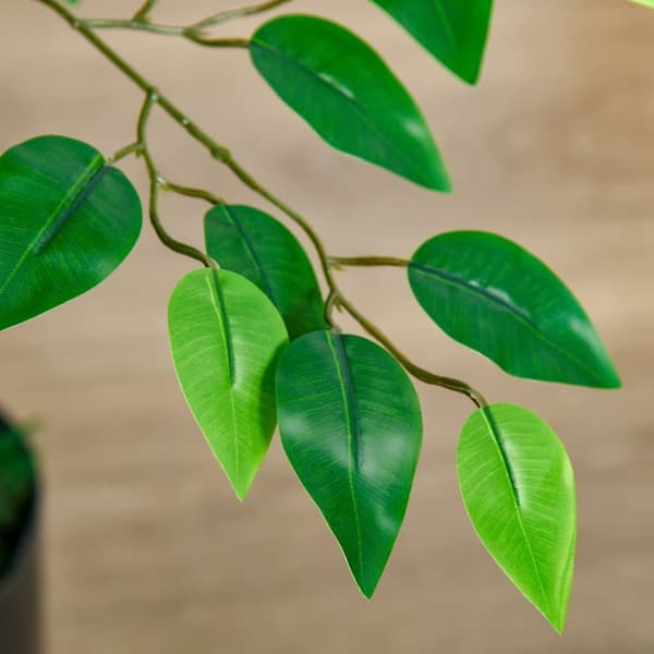 Kunstig Ficus Træ, 135 cm, Grøn