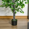 Miniatyrbillede 9 af 9: Kunstig Ficus Træ, 135 cm, Grøn