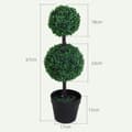 Miniatyrbillede 3 af 9: Kunstige Planter, 23x67 cm, Grøn