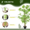 Miniatyrbillede 4 af 9: Kunstig Plante, Ø17 x 150H cm, Grøn
