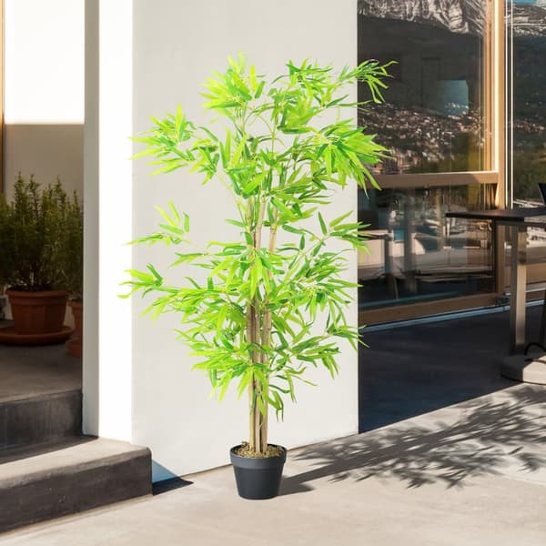 Kunstig Plante, Ø17 x 150H cm, Grøn