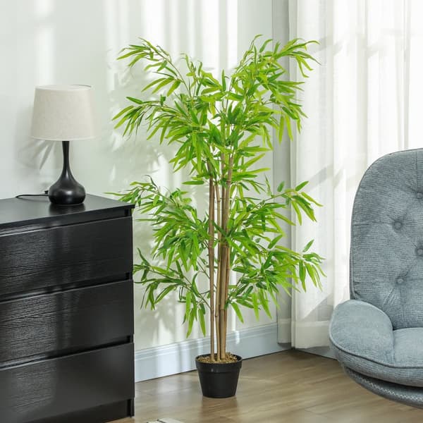 Kunstig Plante, Ø17 x 150H cm, Grøn