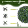 Miniatyrbillede 5 af 9: Kunstig Lavendel, 2er-Set, 42 cm, Lilla+Grøn