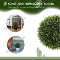 Miniatyrbild 5 av 9: Konstgjord Ceder Set, 2er-Set, 45 cm, Grön