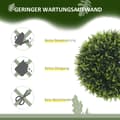 Miniatyrbild 6 av 9: Konstgjord Ceder Set, 2er-Set, 45 cm, Grön