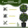 Miniatyrbillede 6 af 9: Kunstige Planter, 2er-Set Lavendel, Ø15x70 cm, Grøn