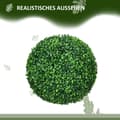 Miniatyrbillede 4 af 9: Kunstig Plantesæt, Ø40cm, Grøn