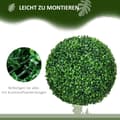 Miniatyrbillede 5 af 9: Kunstig Plantesæt, Ø40cm, Grøn