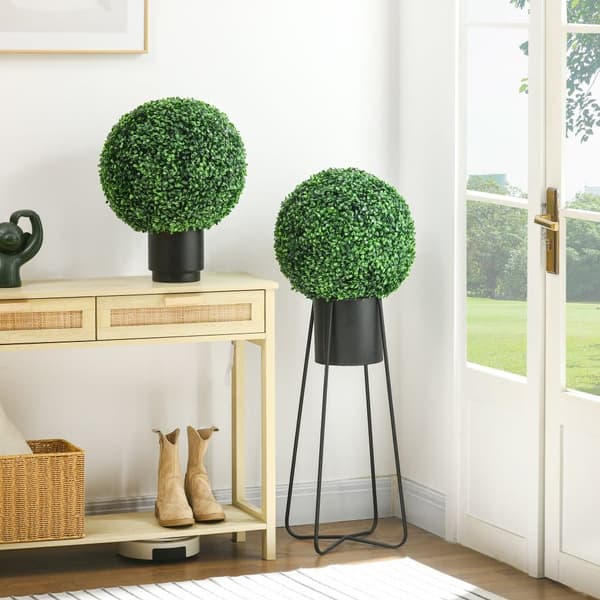Kunstig Plantesæt, Ø40cm, Grøn