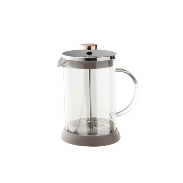 Teákanna Fransk Press - BERLINGERHAUS - BH-8588 - 600 ml - Borosilikatglas - Silikonhandtag